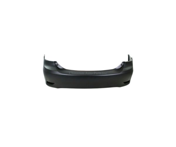 11-13 TOYOTA COROLLA SEDAN REAR BUMPER COVER- PRIMED- W/O SPOILER HOLE- BASE/CE/LE- CAPA CERTIFIED- US BUILT 5215902977, TO1100287
