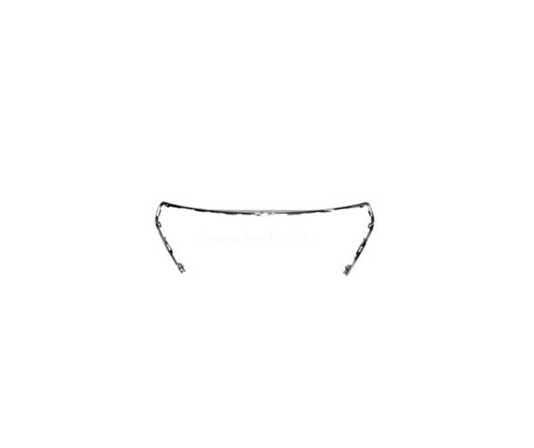 14-16 TOYOTA COROLLA SEDAN FRONT BUMPER GRILLE MOULDING TRIM- CHROME- S MODELS 5312602090, TO1044114