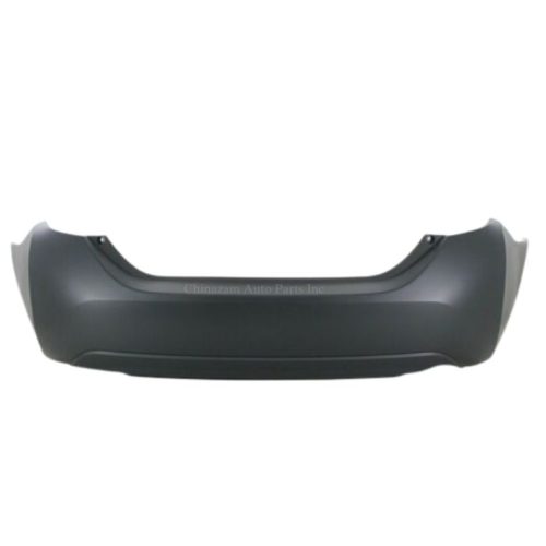 14-16 TOYOTA COROLLA SEDAN REAR BUMPER COVER- TOP PRIMED- LOWER CARBON FIBER -CAPA CERTIFIED 5215903901, TO1100309