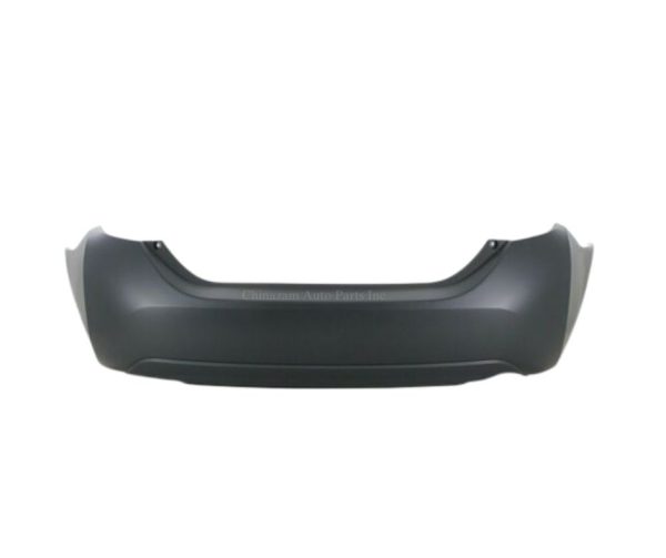 14-16 TOYOTA COROLLA SEDAN REAR BUMPER COVER- TOP PRIMED- LOWER- CARBON FIBER 5215903901, TO1100309
