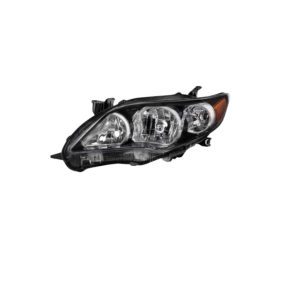 11-13 TOYOTA COROLLA SEDAN HEADLAMP UNIT, LH (DRIVER SIDE)- S/ XRS MODELS- W/BLACK BEZEL 8115002B60, TO2502204