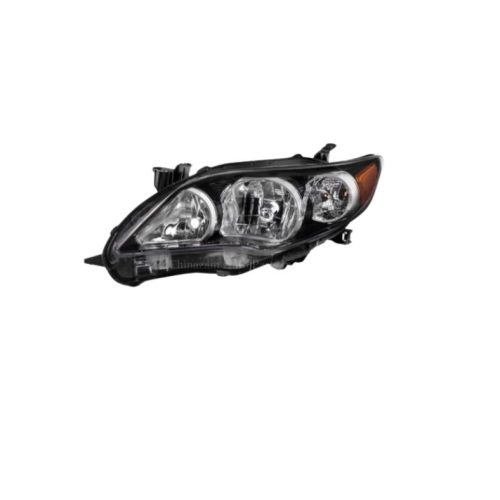 11-13 TOYOTA COROLLA SEDAN HEADLAMP UNIT, LH (DRIVER SIDE)- S/ XRS MODELS- W/BLACK BEZEL 8115002B60, TO2502204