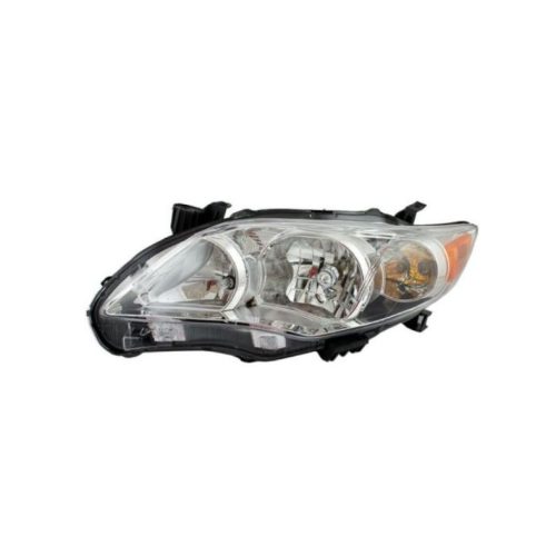 11-13 TOYOTA COROLLA SEDAN HEADLAMP UNIT, LH (DRIVER SIDE)- W/ CHROME BEZEL- BASE/ CE/ LE MODELS 8115002B50, TO2502203