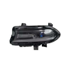 15-23 Charger VALUE LINE- HEADLAMP ASSEMBLY, LH (DRIVER SIDE)- HALOGEN- PROJECTOR TYPE- W/ LED DAYTIME LAMP- CODE LMC 68214397AD, # CH2502270 CAPA CERTIFIED