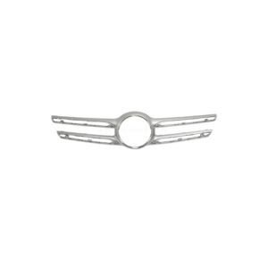 16-19 GLE-SUV GRILLE MOULDING- CENTER- SILVER- W/O SURROUND VIEW CAMERA- W/O NIGHT PKG- EXC GLE63 MODELS- CAPA CERTIFIED 16688803239982, # MB1210127