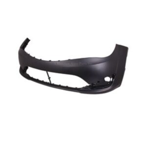 17-20 PACIFICA/HYBRID FRONT BUMPER COVER- PRIMED- W/O SENSOR HOLES- W/ FOG LAMP HOLES- CODE XH5- CAPA CERTIFIED 68602223AA, CH1000A27