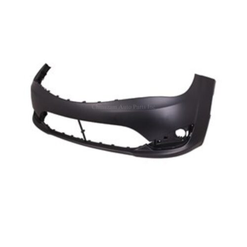 17-20 PACIFICA/HYBRID FRONT BUMPER COVER- PRIMED- W/O SENSOR HOLES- W/ FOG LAMP HOLES- CODE XH5- CAPA CERTIFIED 68602223AA, CH1000A27