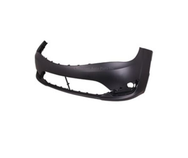 17-20 PACIFICA/HYBRID FRONT BUMPER COVER- PRIMED- W/O SENSOR HOLES- W/ FOG LAMP HOLES- CODE XH5- CAPA CERTIFIED 68602223AA, CH1000A27