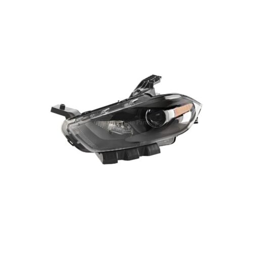 13-16 Dart HEADLAMP UNIT, LH (DRIVER SIDE)- LENS/HOUSING- XENON- BLACK TRIM 68292809AB, # CH2518145