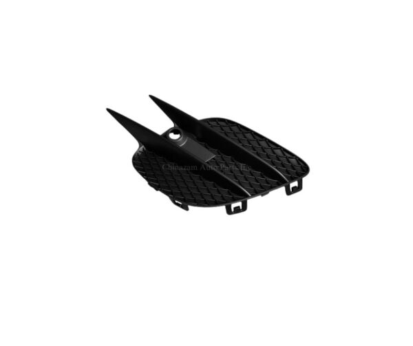 16-19 GLC 300-SUV FRONT BUMPER GRILLE, RH (PASSENGER SIDE)- OUTER- MATTE BLACK- W/ SENSOR HOLE- W/ AMG PKG 2538853600, MB1039187