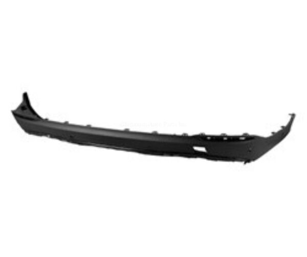 16-19 GLC 300-SUV REAR BUMPER LOWER VALANCE- BLACK- W/ ACTIVE PARK ASSIST HOLES- W/O AMG STYLING- CAPA CERITIFED 2538851825,MB1115109